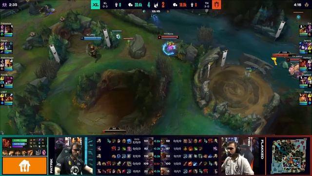 XL vs. TH - Week 2 Day 1 | LEC Summer | EXCEL vs. Team Heretics (2023) смотреть онлайн