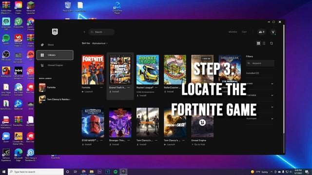 How to Verify Fortnite on PC (fix Fortnite not launching) Chapter 4 смотреть онлайн