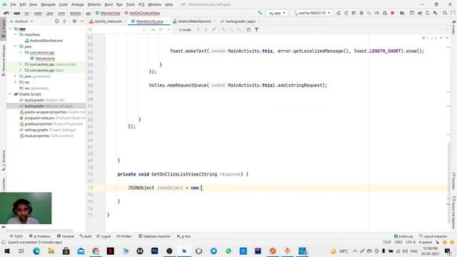 Fetch Live Contacts From Parsing | JSONobject | JSONarray | From url In Android Studio | GET METHO смотреть онлайн