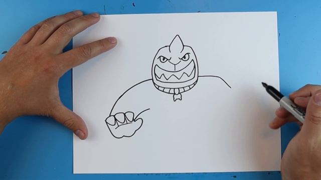 How To Draw THRASH!!!