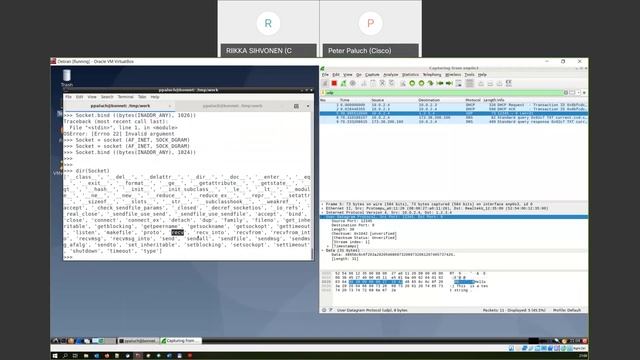Meeting with My Friend Peter Palúch and Talking about Sockets in Python смотреть онлайн