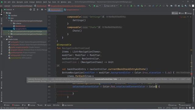 Bottom Navigation Bar With Badges in Android Jetpack Compose смотреть онлайн