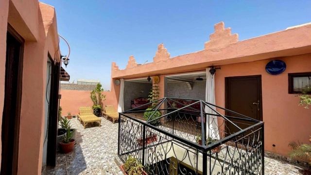 Chambre Terrasse Vue Centre Ville -Bon Service, Marrakech, Morocco смотреть онлайн
