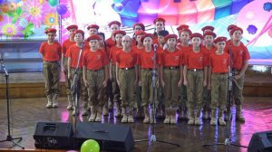 Детский хор "Витязи" школы 3 - Марш юнармейского движения