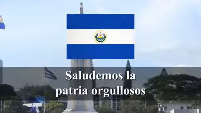 National Anthem of El Salvador - Himno Nacional de El Salvador смотреть онлайн