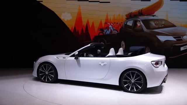 Toyota GT86 cabriolet au Salon de Genève 2013 смотреть онлайн