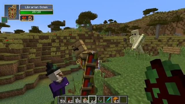 Minecraft: TOO MANY GOLEMS! (TNT GOLEM, DIAMOND GOLEM, EMERALD GOLEM, & MORE!) Mod Showcase смотреть онлайн