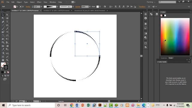 How to use transform effect in illustrator 2023 | Adobe Illustrator Tutorial смотреть онлайн