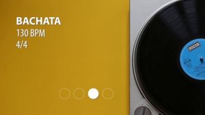 Bachata percussion backing track | Drum Metronome | 130 BPM