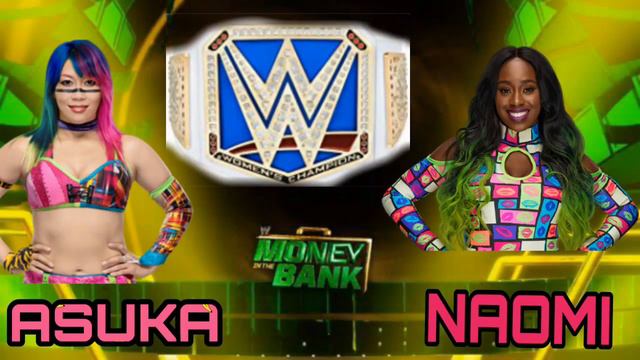 WWE ASUKA VS NAOMI SD WOMENS CHAMPIONSHIP AT MONEY IN THE BANK 2019 смотреть онлайн