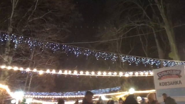 Винница- открытие Новогоднего парка 2022..\Vinnitsa ... смотреть онлайн
