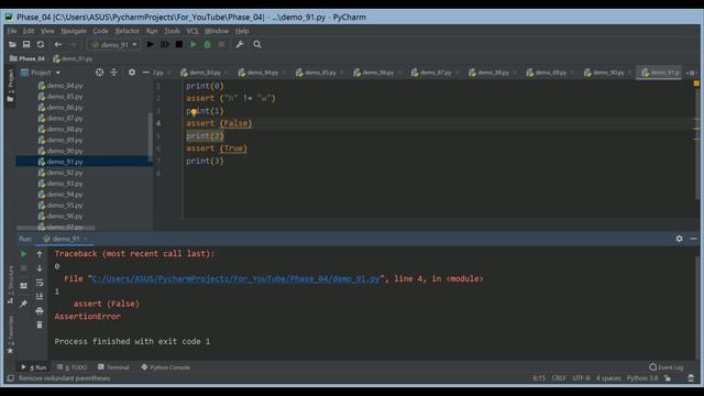 Python Lessons by Pythonist - 4 смотреть онлайн