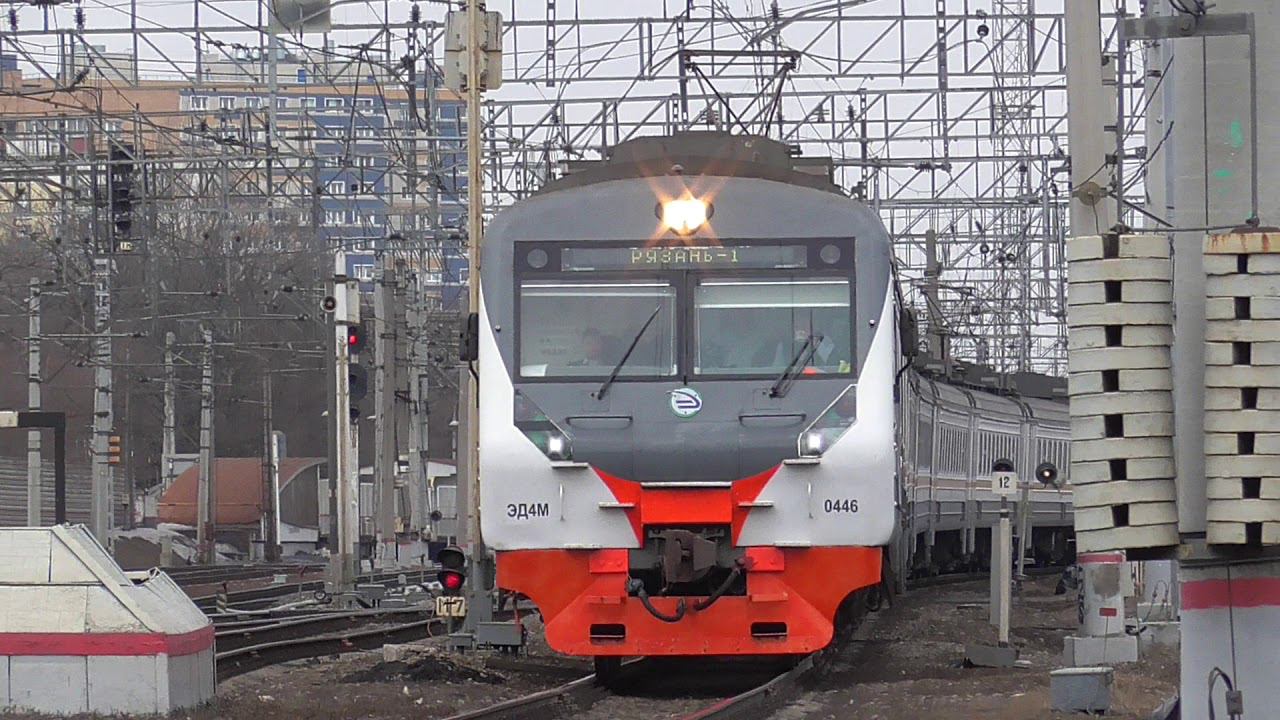 ЭД4М-0446 Экспресс Москва-Рязань смотреть онлайн