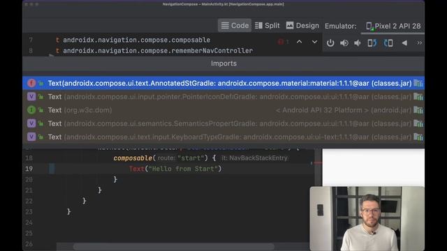 How to setup Jetpack Compose Navigation in your Android application смотреть онлайн