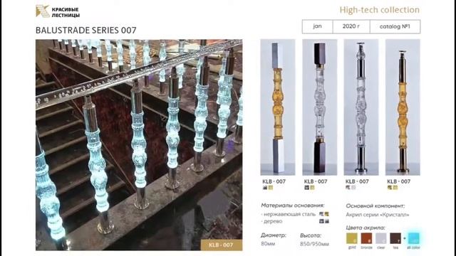 ООО "Гласс Дизайн" Балясины_Лестницы - 2020 смотреть онлайн