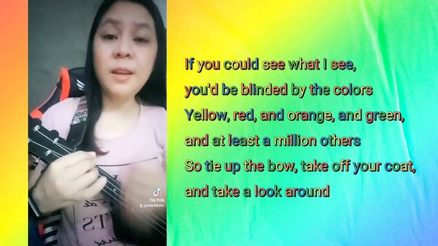 Rainbow by Kacey Musgraves, My Ukulele cover смотреть онлайн