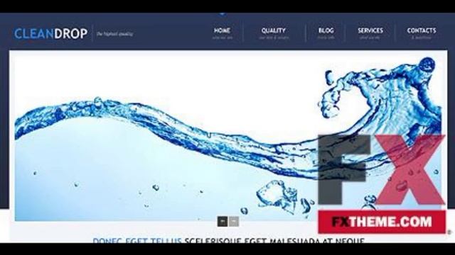 Water WordPress Theme by Butterfly WordPress TMT by Newt Lynn смотреть онлайн