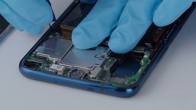 HONOR 20 Pro ремонт полный разбор, снять дисплей, аккумулятор.
