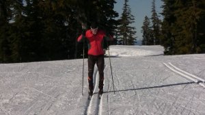 Correcting common double poling errors in cross country skiing
