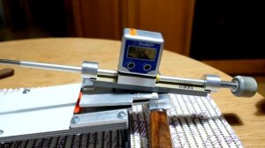 Выбор угла заточки при помощи угломера