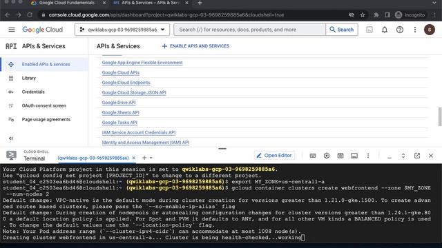 Google Cloud Fundamentals Getting Started with GKE Azure смотреть онлайн