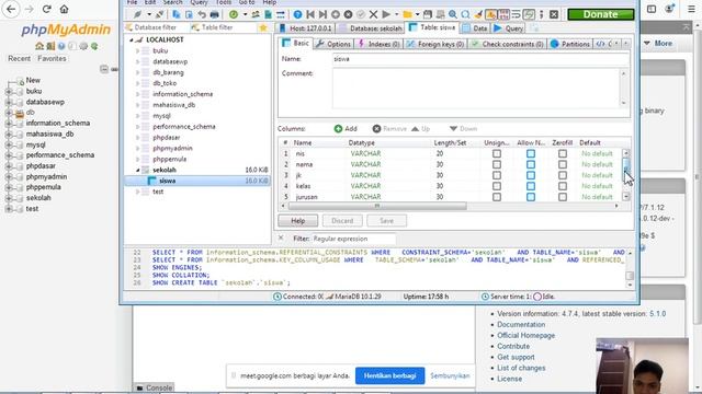 DELPHI database mysql CRUD SIMPAN #1 смотреть онлайн
