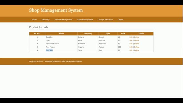 Python Django And MySQL Project on Shop Management System смотреть онлайн
