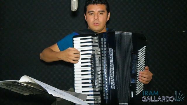 Learning accordion. Lesson 2 - Basic exercise for the right hand смотреть онлайн