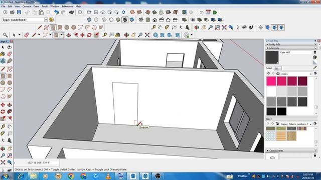 Creating a Simple House Tutorial - Sketch Up Pro 2022 смотреть онлайн