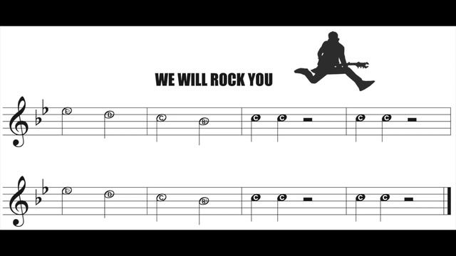 We will rock you - flute смотреть онлайн