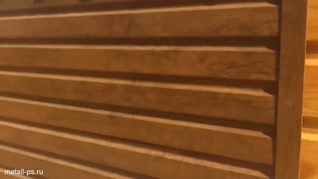 Профнастил и металлический сайдинг под дерево смотреть онлайн