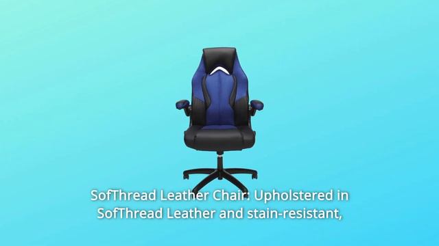 OFM ESS Collection High-Back Racing Style Bonded Leather Gaming Chair Review смотреть онлайн