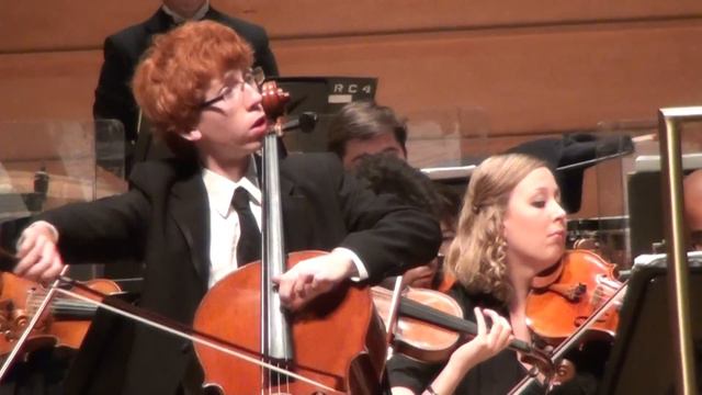 Antonin Dvorak: Cello Concerto in B minor by Cameron Crozman and NYOC (2+3) смотреть онлайн