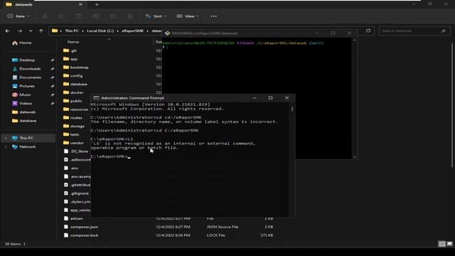 GIT PULL UPDATE ERAPOR SMK V6.0.1 DI WINDOS смотреть онлайн