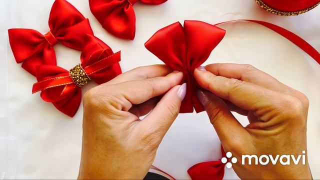Бантики для елочных игрушек и все размеры ?? смотреть онлайн