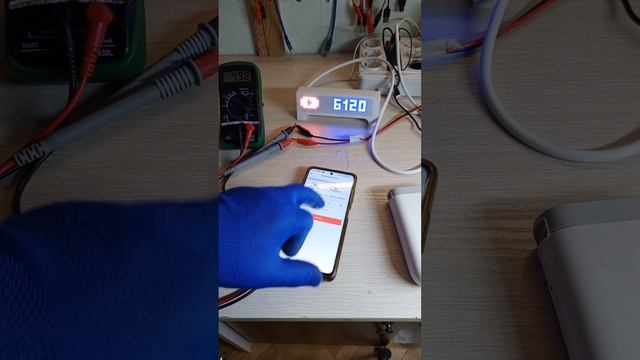 Шнур USB - джек 2.1Х5.5мм с преобразователем напряжения 5В, 9В, 12В проверяем #XL830L и  маркируем!