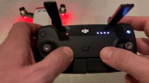DJI Spark подключение пульта управления