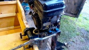 самодельный лодочный мотор с двигателем от мб2