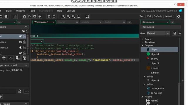 How to Make Portals in Game Maker Studio 2 смотреть онлайн