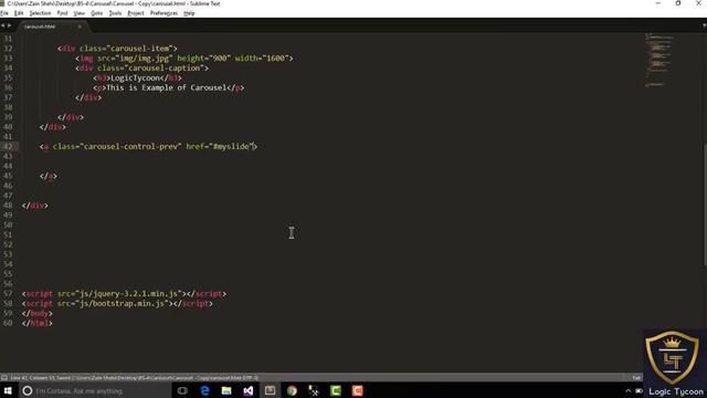 Carousel in Bootstrap-4 Lecture-9 смотреть онлайн