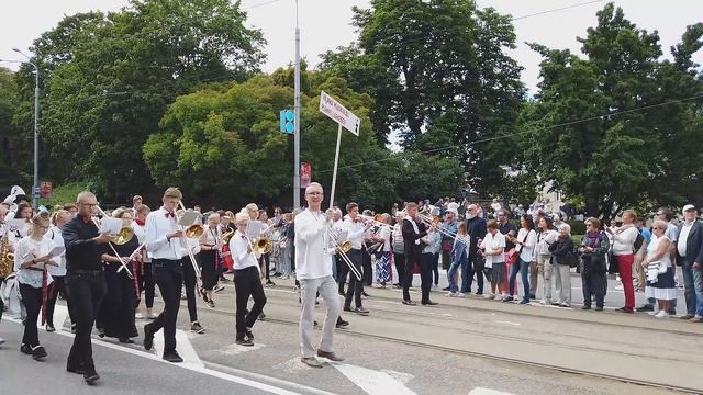 Procession of Estonian SONG CELEBRATION 2019 Performers | Tallinn смотреть онлайн