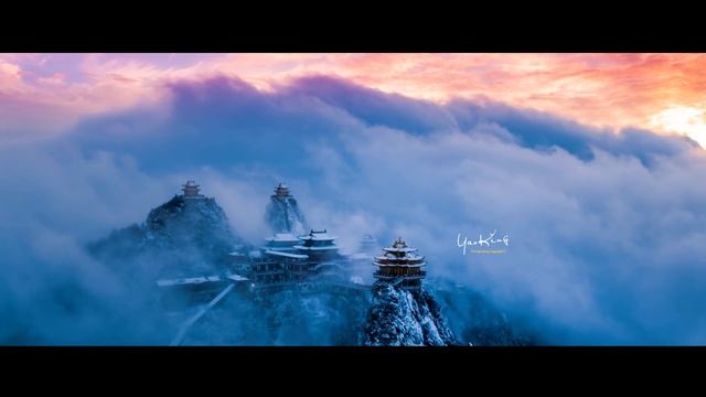 Mount Laojun, Luoyang, Henan, China - A Sacred Taoist Temple Cluster Built Atop The Mountains (4k)