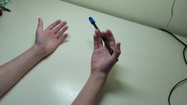 Обучалка трюку Charge (чардж) pen spinning