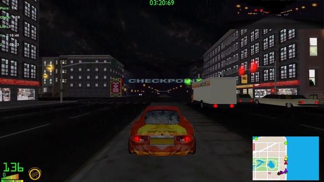 Midtown Madness 2 - Expressway - New York City + Race Mod Circuit[Professional] смотреть онлайн