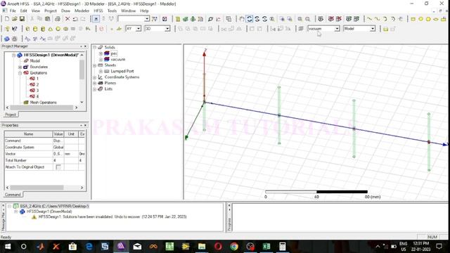 Broadside Antenna Array Design & Simulation Results At 2.4 GHz Operating Frequency Using HFSS смотреть онлайн