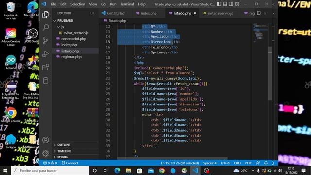 CRUD - Listado de datos con php y Mysql (Paso a Paso) смотреть онлайн