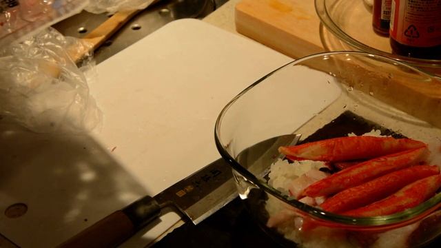 Японский рис с морепродуктами из супермаркета в Токио. Простое приготовление дома. смотреть онлайн