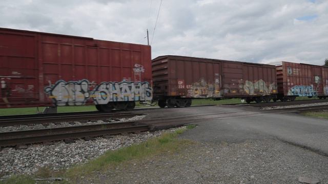 SP Trains 1490 CP Train V89 Sorenson Street Matsqui BC  2020 06 04