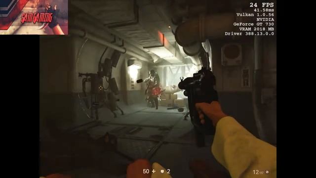 Wolfenstein 2 The New Colossus On Geforce GT 730
