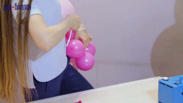 Искусство Аэродизайна. Урок №70. Плоская гирлянда из воздушных шаров смотреть онлайн